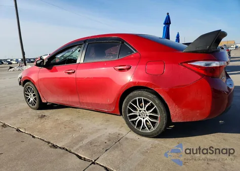 2014 Toyota Corolla L z USA, uszkodzony, nr VIN 2T1BURHE8EC095793